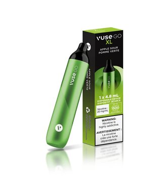 VUSE Vuse Go Xl 1500 Puffs Apple Sour 20Mg Single