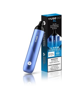 VUSE VUSE GO XL 1500 PUFFS BLUE RASPBERRY 20MG SINGLE