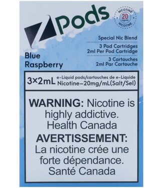 ZPOD ZPOD-BLUE RASPBERRY 20MG