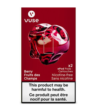 VUSE Vuse Epod-Berry Nicotine Free (2-Pods)