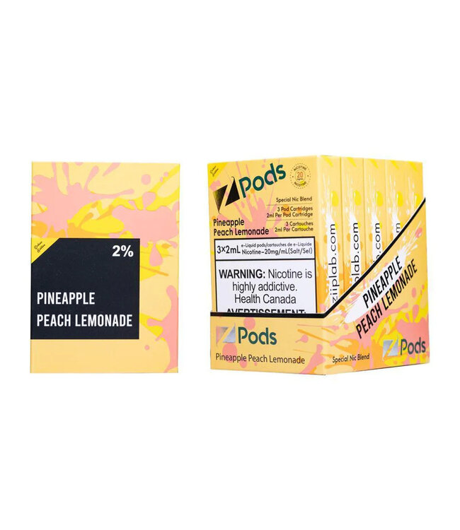 ZPOD-PINEAPPLE PEACH LEMONADE 20MG