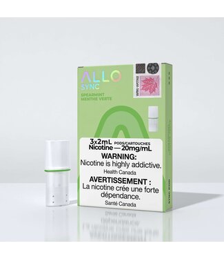 ALLO ALLO PODS SPEARMINT 20MG