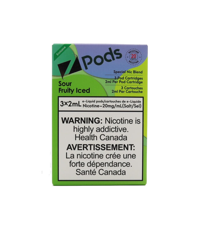 ZPOD-SOUR FRUITY ICED 20MG