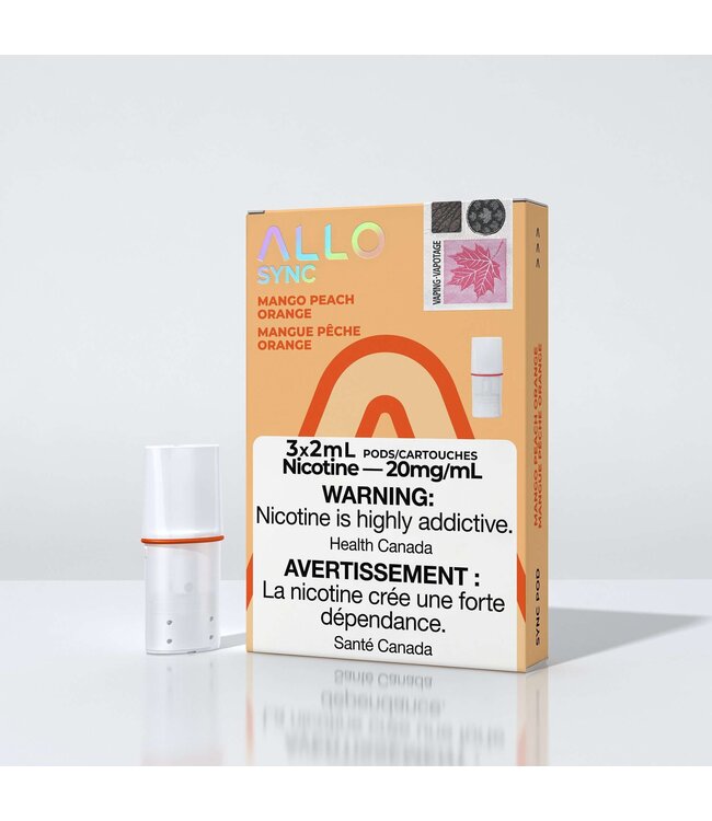 ALLO PODS MANGO PEACH ORANGE 20MG