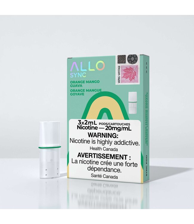 ALLO PODS ORANGE MANGO GUAVA 20MG