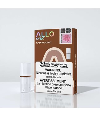 ALLO ALLO PODS CAPPUCCINO 20MG