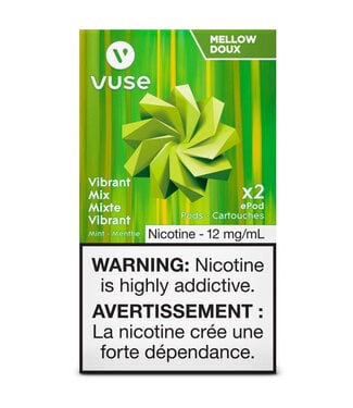 VUSE Vuse Epod-Vibrant Mix  Mellow 12Mg (2-Pods)