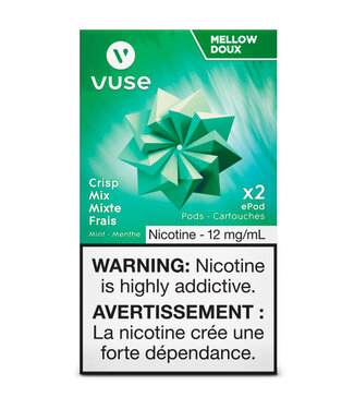 VUSE Vuse Epod-Crisp Mix Mellow 12Mg (2-Pods)