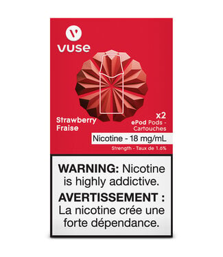 VUSE Vuse Epod-Strawberry 18Mg (2-Pods)