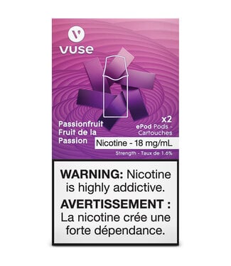 VUSE Vuse Epod-Passion Fruit 18Mg (2-Pods)