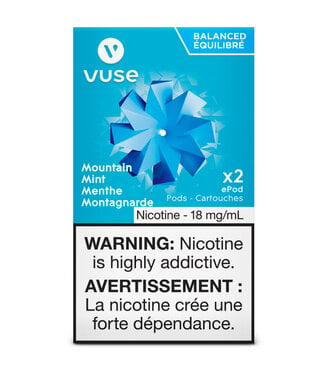 VUSE Vuse Epod-Mountain Mint Balanced 18Mg (2-Pods)