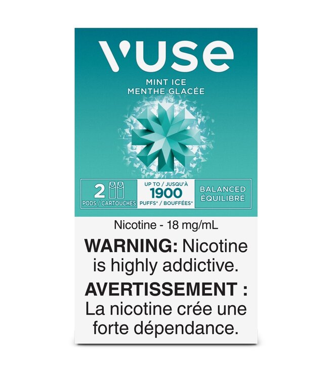 Vuse Epod-Mint Ice 18Mg (2-Pods)