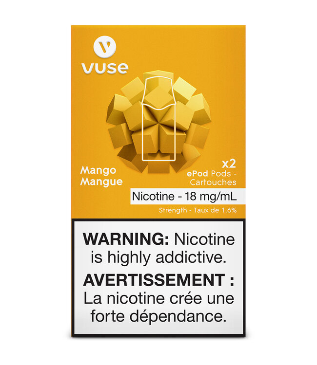 Vuse Epod-Mango 18Mg (2-Pods)