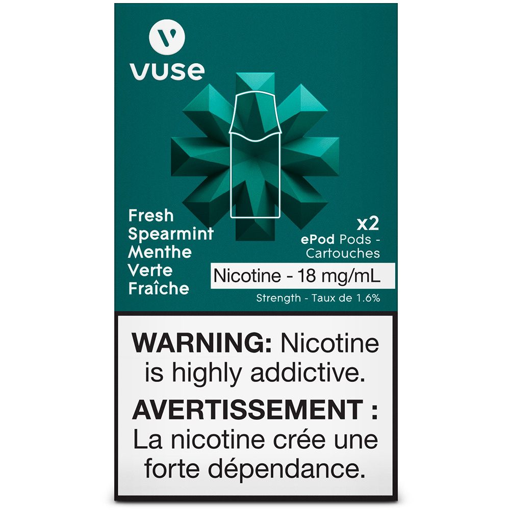 Vuse Epod Fresh Spearmint 18Mg-2Pods