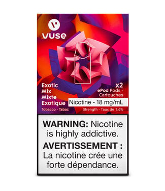 VUSE Vuse Epod Exotic Mix 18Mg-2Pods