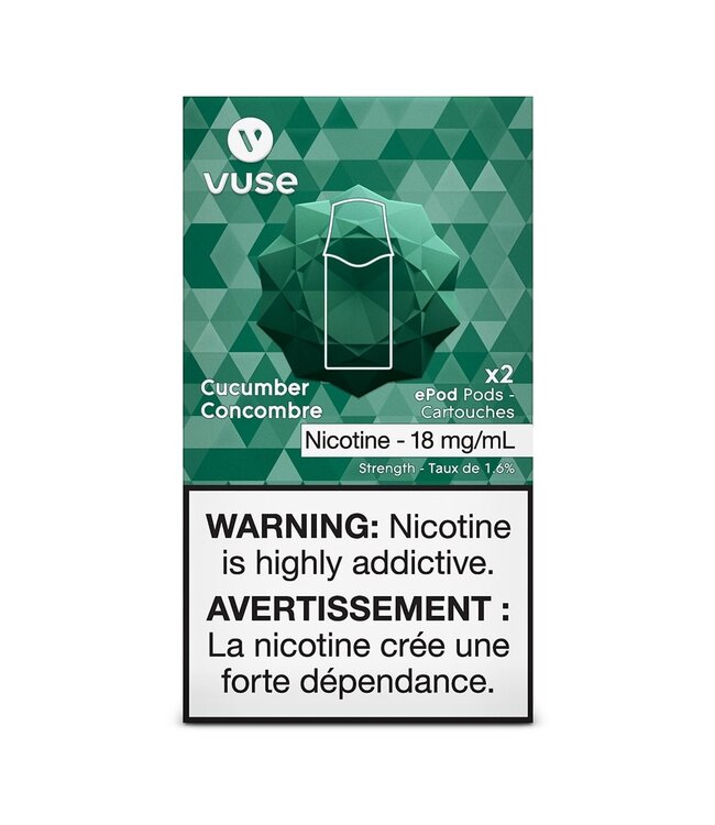 VUSE EPOD CUCUMBER 18MG-2PODS