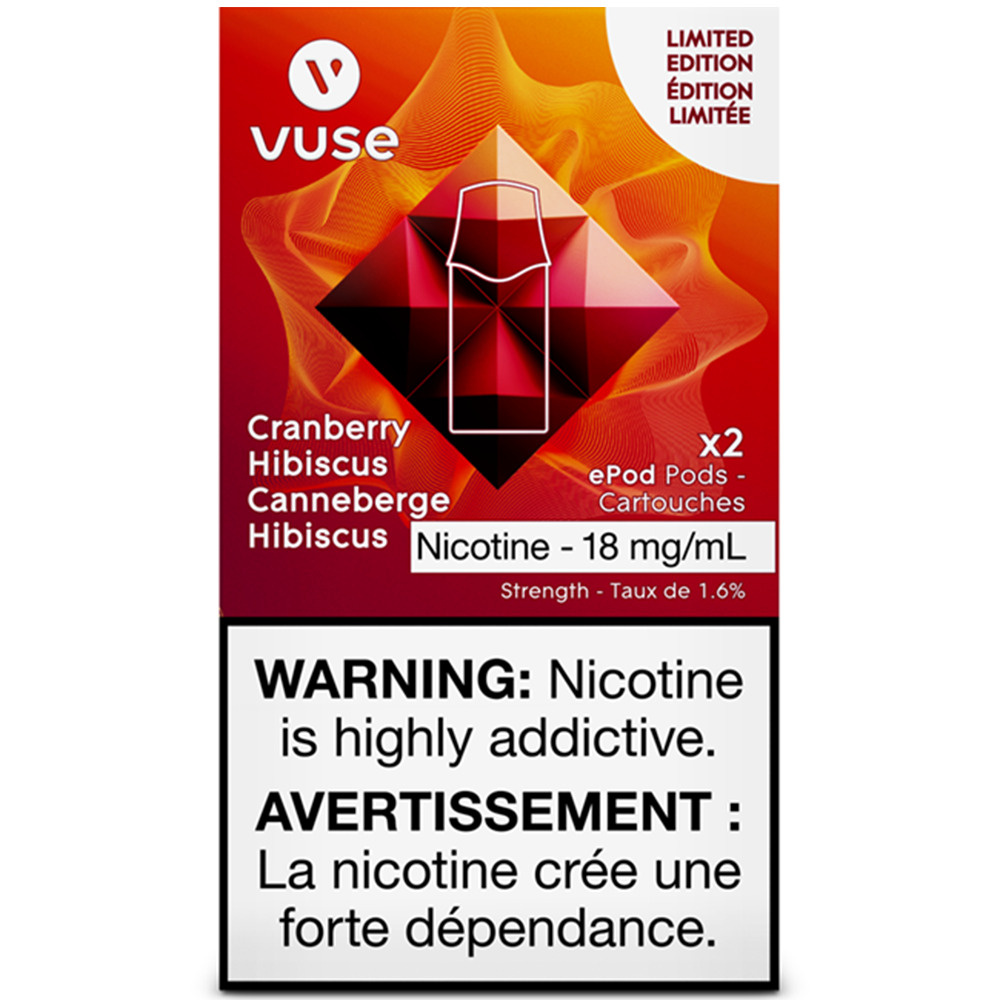 Vuse Epod Cranberry Hibiscus 18Mg-2Pods