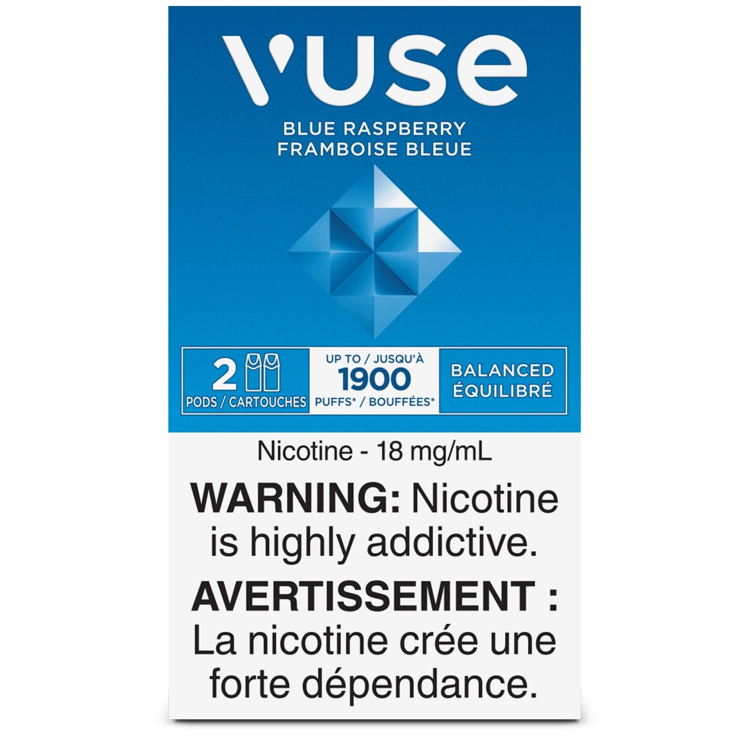 Vuse Epod Blueraspberry 18Mg-2Pods