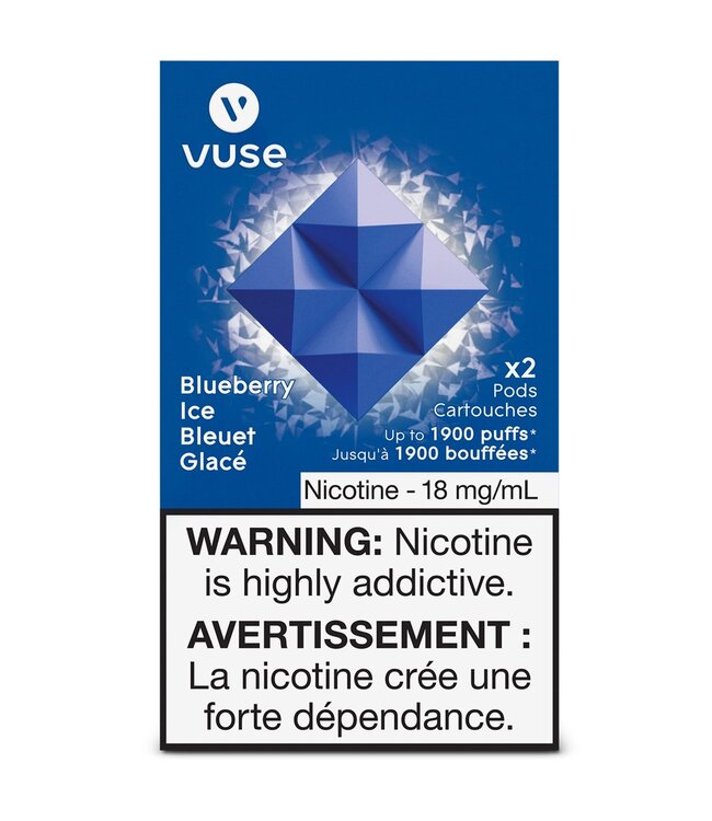 VUSE EPOD BLUEBERRY ICE 18MG-2PODS