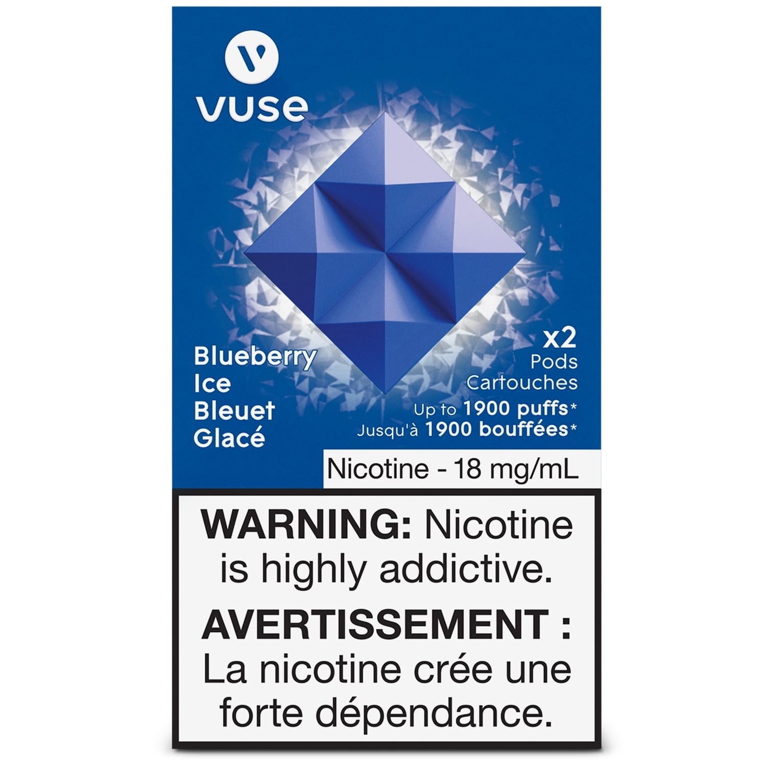 Vuse Epod Blueberry Ice 18Mg-2Pods
