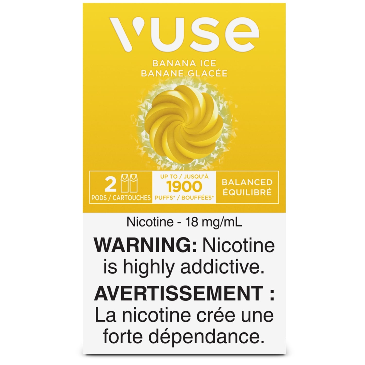 Vuse Epod Banana Ice 18Mg-2Pods