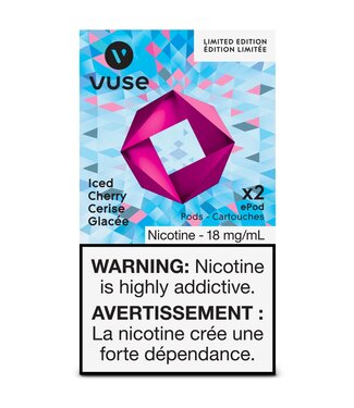 VUSE Vuse Epod-Iced Cherry 18mg (2-Pods)