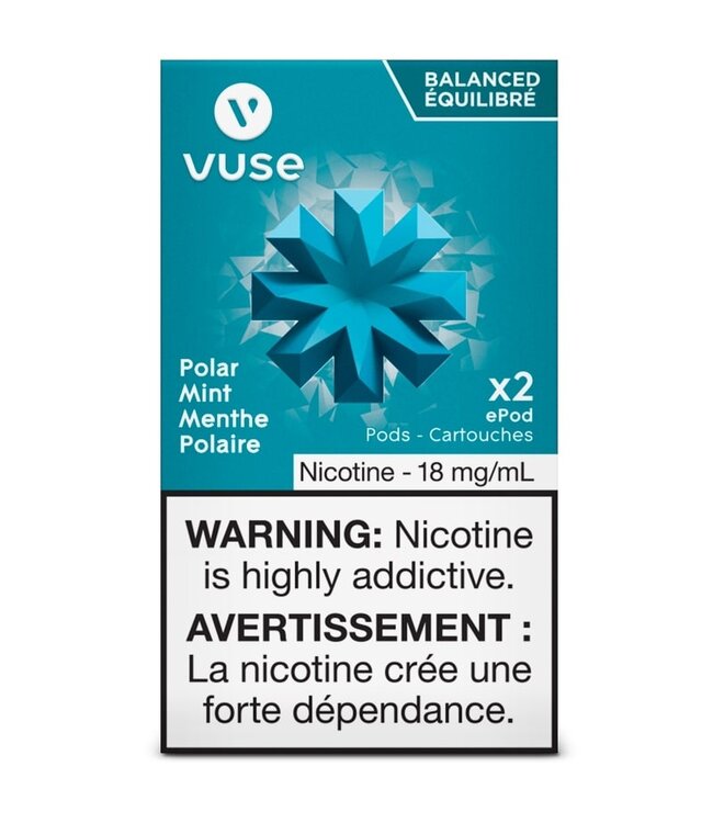 Vuse Epod-Polar Mint Balanced 18Mg (2-Pods)