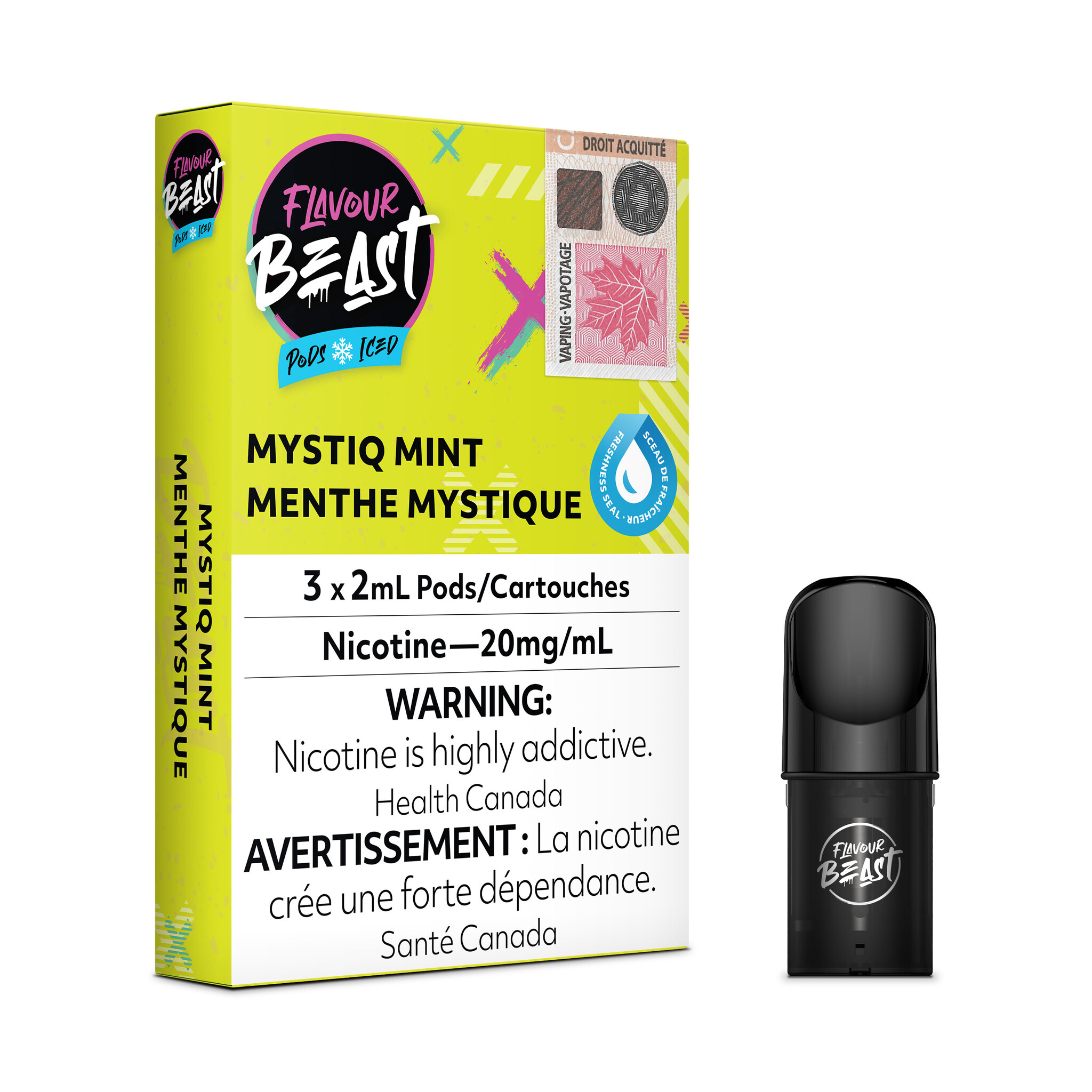 FLAVOUR BEAST POD MYSTIQ MINT