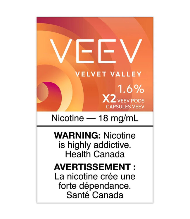 VEEV VELVET VALLEY  18MG