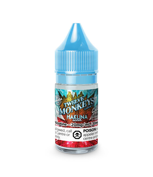 TWELVE MONKEY E-JUICE SALT ICE AGE 30ML