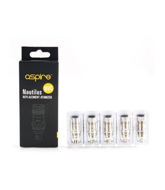 Aspire ** BVC ** Replacement Coils 5/PK for Nautilus & Mini Nautilus (1.6ohm) Pack