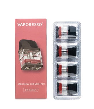 VAPORESSO XROS 0.8 OHM MESH POD (4 PCS)