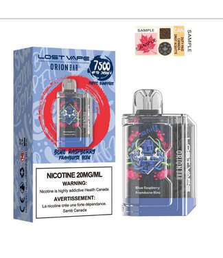 LOST VAPE LOST VAPE ORION BAR 7500 BLUE RASPBERRY