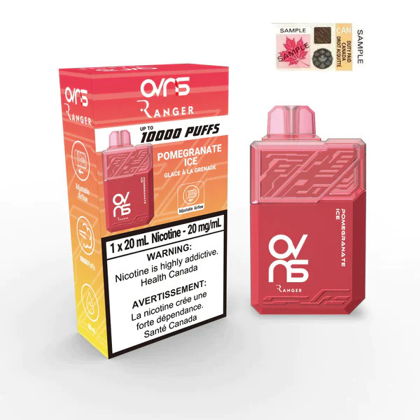 OVNS RANGER 10000 PUFFS POMEGRANTE ICE