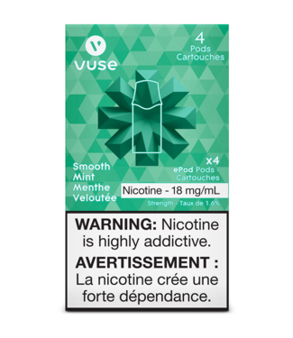 VUSE Vuse Epod-Smooth Mint 18Mg (4-Pods)