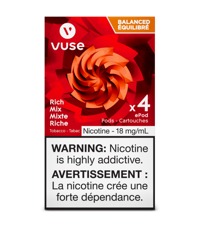 Vuse Epod-Rich Mix 18Mg (4-Pods)