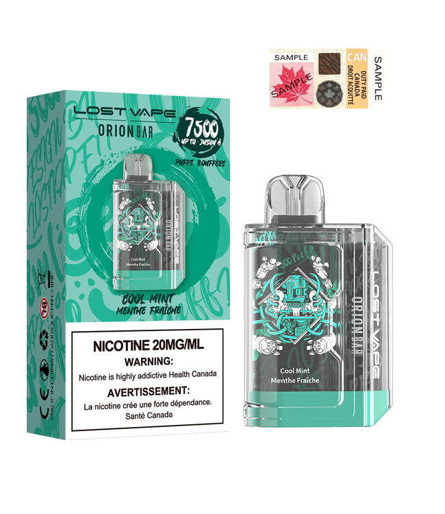 LOST VAPE ORION BAR 7500 COOL MINT