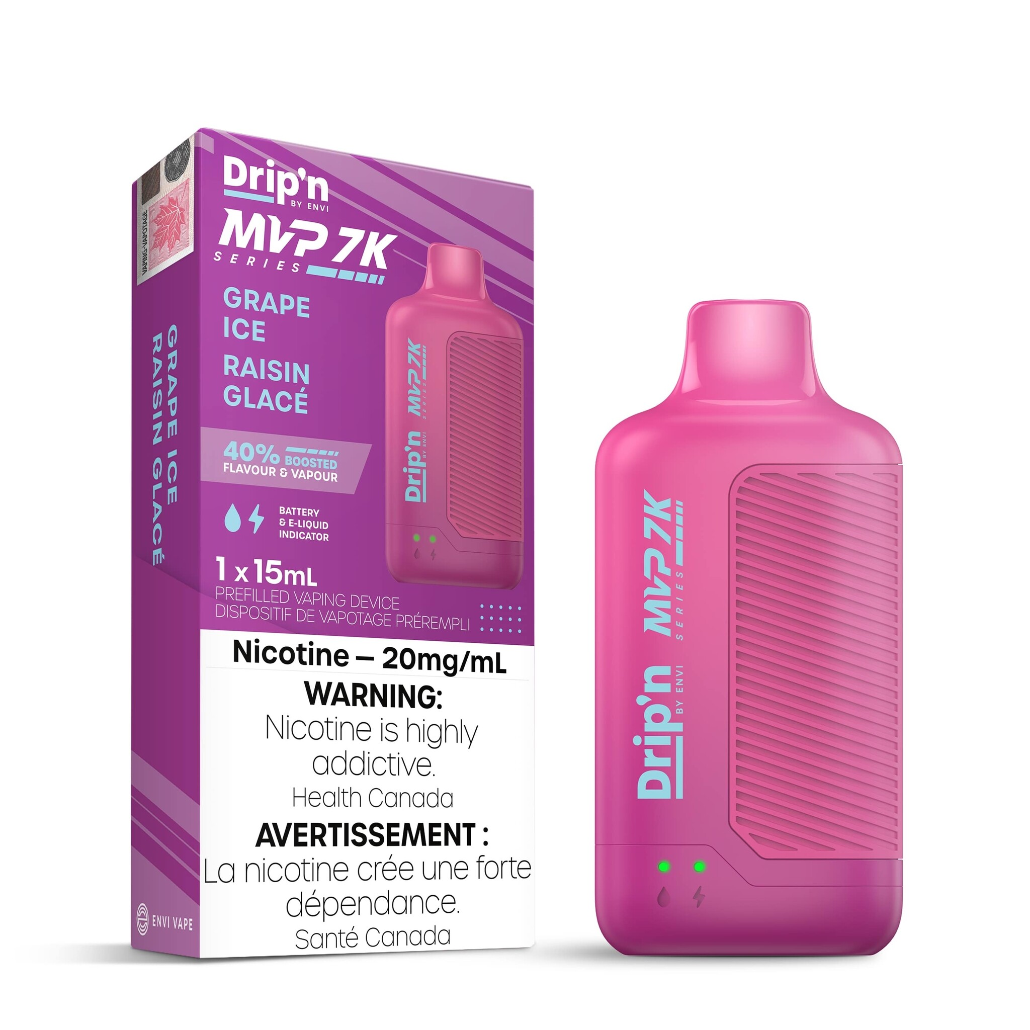 DRIP'N MVP 7K GRAPE ICE
