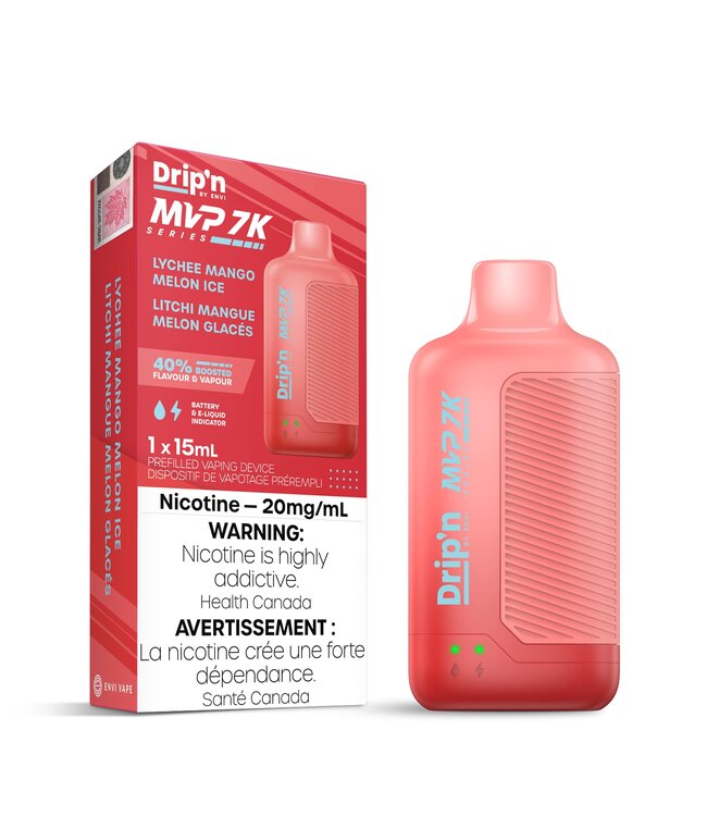 DRIP'N MVP 7K LYCHEE MANGO MELON ICE