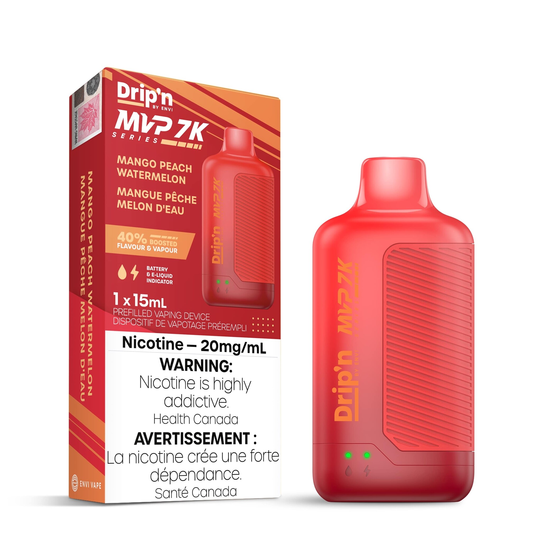DRIP'N MVP 7K LYCHEE MANGO MELON ICE