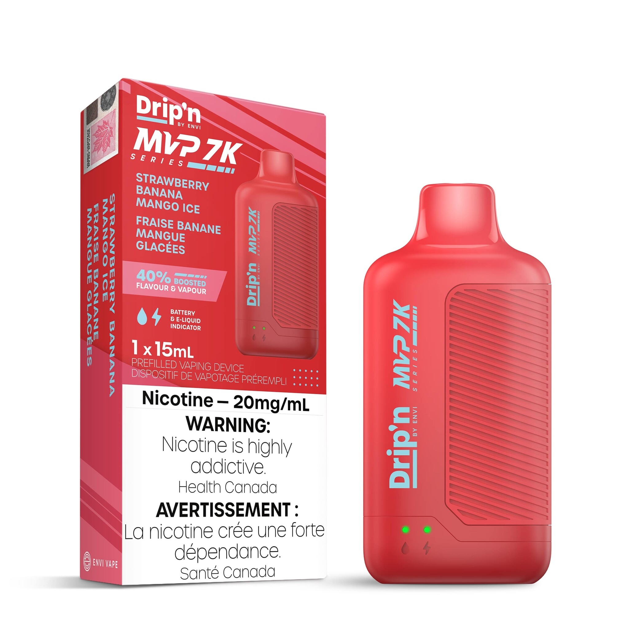 DRIP'N MVP 7K STRAWBERRY BANANA MANGO ICE
