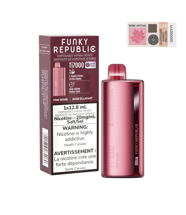 FUNKY REPUBLIC 7000 PINK BOMB