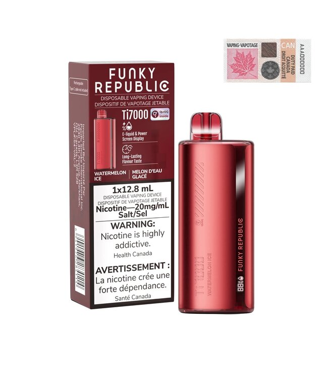 FUNKY REPUBLIC 7000 WATERMELON ICE