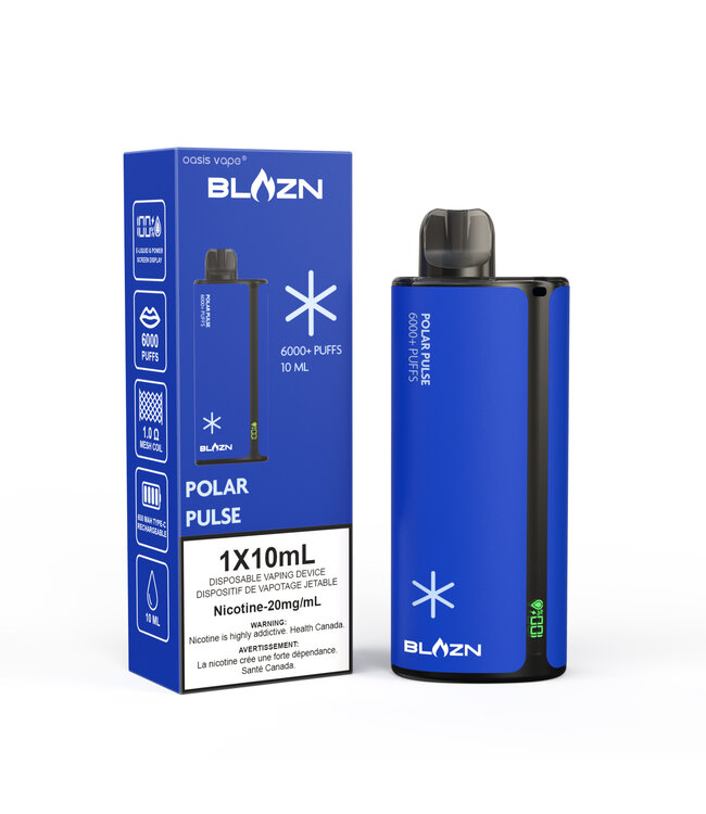 BLAZN 6000+ PUFFS POLAR PULSE