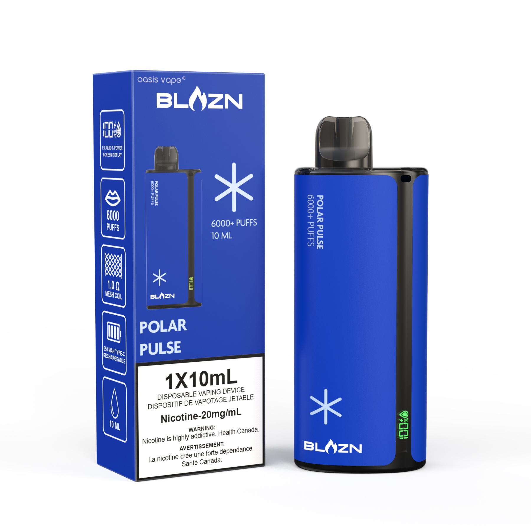 BLAZN 6000+ PUFFS MANGO MAGIC