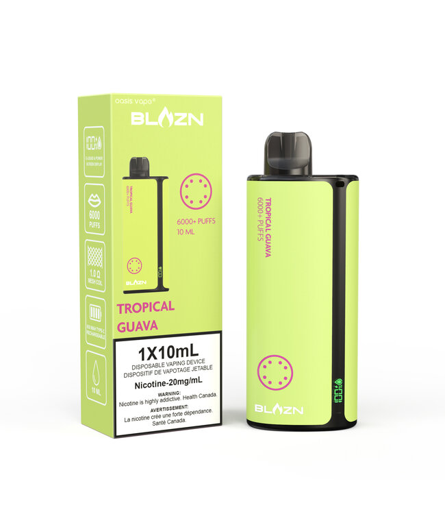 BLAZN 6000+ PUFFS TROPICAL GUAVA