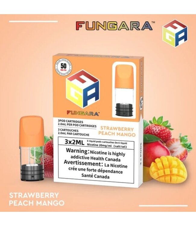 FUNGARA POD STRAWBERRY PEACH MANGO