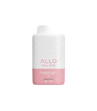 ALLO ALLO ULTRA 7000 STRAWBERRY BANANA