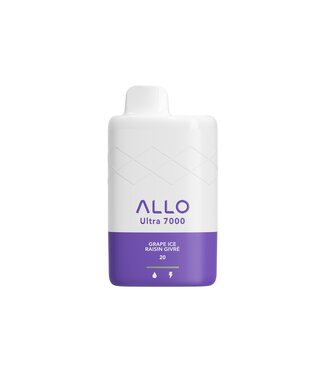 ALLO ALLO ULTRA 7000 GRAPE ICE