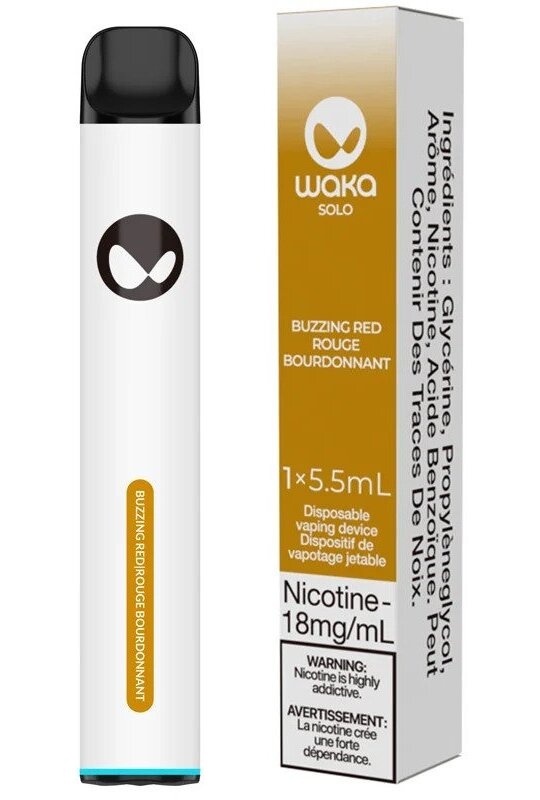 WAKA SOLO BUZZING RED - Lucky Vape
